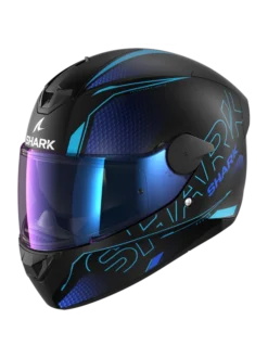 Shark D-Skwal 2 Cadium Mat Zwart Blauw Zwart KBK Integraalhelm