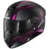 Shark D-Skwal 2 Cadium Mat Zwart Violet Zwart KVK Integraalhelm