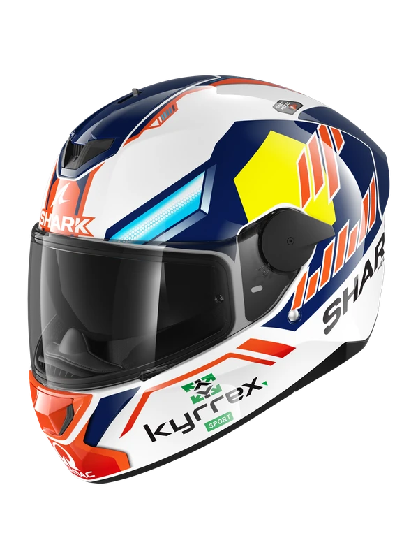 Shark D-Skwal 2 Replica Jorge Martin Wit Blauw Rood WBR Integraalhelm 2 Shark D-Skwal 2 Replica Jorge Martin Wit Blauw Rood WBR Integraalhelm - Afbeelding 2