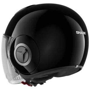 Shark Nano Blank BLK Zwart Jethelm 2 Shark Nano Blank BLK Zwart Jethelm - Afbeelding 2