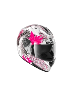 Shark Ridill 1.2 Nelum White Black Violet Full Face Helmet 6 Shark Ridill 1.2 Nelum White Black Violet Full Face Helmet -Motorfietsuitrusting Winkel shark ridill 1 2 nelum white black violet full face helmet 4