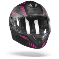 Shark Skwal 2 Hallder Mat Zwart Antraciet Paars KAV Integraalhelm -Motorfietsuitrusting Winkel shark skwal 2 hallder mat black anthracite purple kav.35