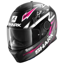 Shark Spartan 1.2 Adrian Parassol Mat Zwart Antraciet Paars KAV Integraalhelm 5 Shark Spartan 1.2 Adrian Parassol Mat Zwart Antraciet Paars KAV Integraalhelm -Motorfietsuitrusting Winkel shark spartan 1 2 adrian parassol mat black anthracite purple kav 1