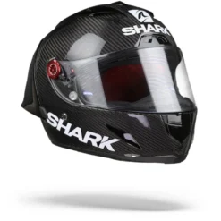 Shark Race-R Pro GP FIM Racing #1 DKD Carbon Zwart Carbon Integraalhelm -Motorfietsuitrusting Winkel shark racer r pro gp fim.33 1