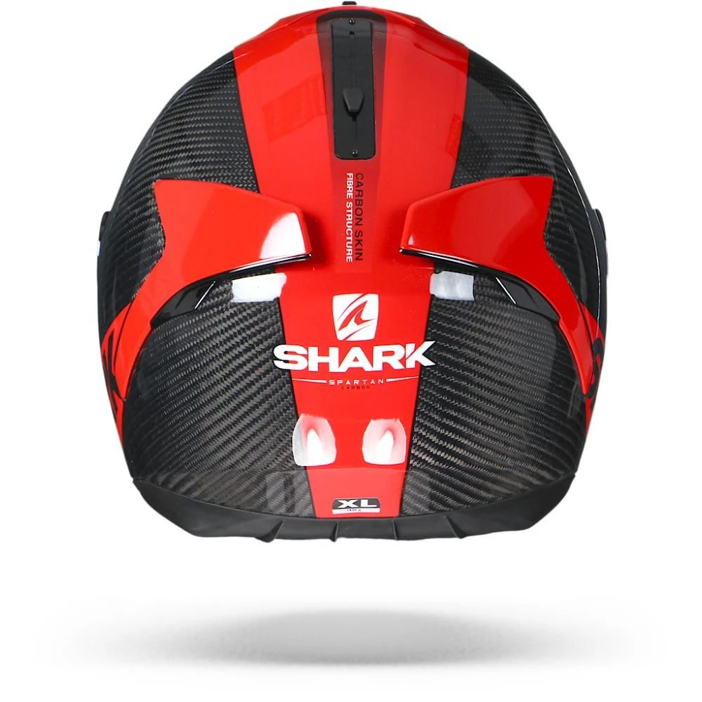 Shark Spartan Carbon 1.2 Skin Carbon DRR Rood Rood Integraalhelm 3 Shark Spartan Carbon 1.2 Skin Carbon DRR Rood Rood Integraalhelm - Afbeelding 3