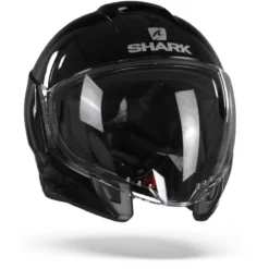Shark Citycruiser BLK Blank Zwart Jethelm -Motorfietsuitrusting Winkel sharkcitycuiserblankblk.35