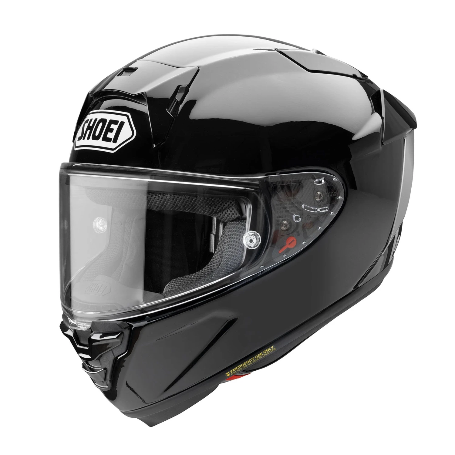 Shoei X-Spr Pro Plain Zwart Integraalhelm 1 Shoei X-Spr Pro Plain Zwart Integraalhelm