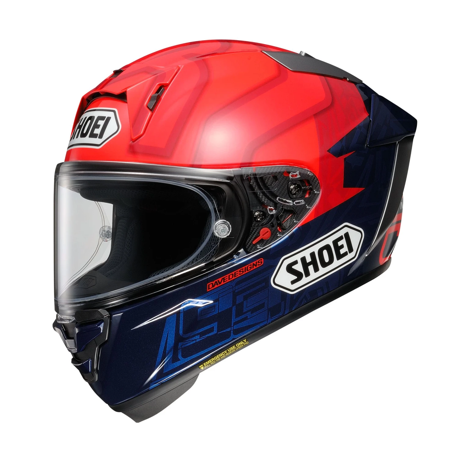 Shoei X-Spr Pro Replica Marquez 7 Tc-1 Integraalhelm 1 Shoei X-Spr Pro Replica Marquez 7 Tc-1 Integraalhelm