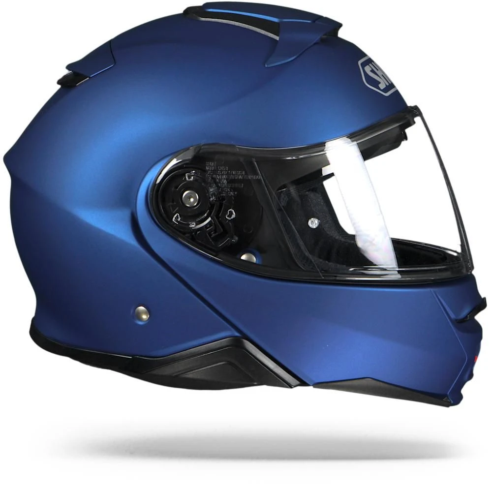 Shoei Neotec II Mat Blauw Metal Systeemhelm 4 Shoei Neotec II Mat Blauw Metal Systeemhelm - Afbeelding 4