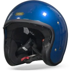 Shoei J.O Laguna Blauw Jethelm -Motorfietsuitrusting Winkel shoeij.olagunablue frontpage