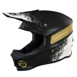 SHOT Furious Roll Zwart Goud Mat Crosshelm -Motorfietsuitrusting Winkel shot furious roll black gold mat1