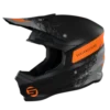 SHOT Furious Roll Zwart Oranje Mat Crosshelm