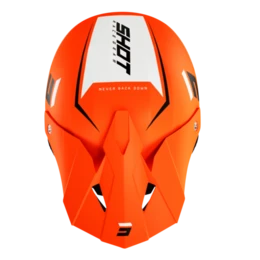 SHOT Furious Chase Zwart Neon Oranje Mat Crosshelm 2 SHOT Furious Chase Zwart Neon Oranje Mat Crosshelm - Afbeelding 2