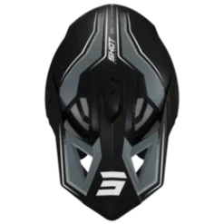 SHOT Lite Prism Zwart Wit Mat Crosshelm 5 SHOT Lite Prism Zwart Wit Mat Crosshelm -Motorfietsuitrusting Winkel shot helmet lite prism black white matt2