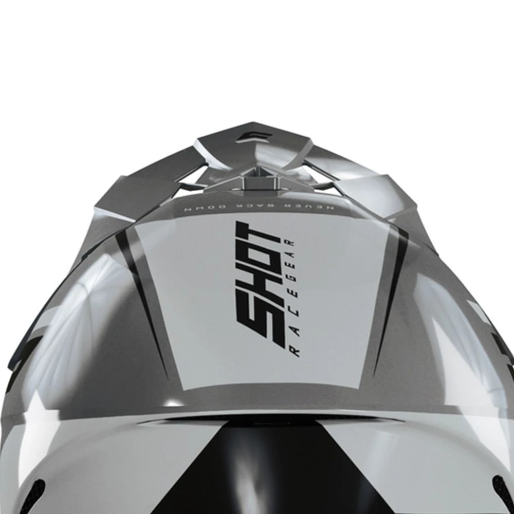 SHOT Peak Furious Chase Black Grey Glossy 1 SHOT Peak Furious Chase Black Grey Glossy