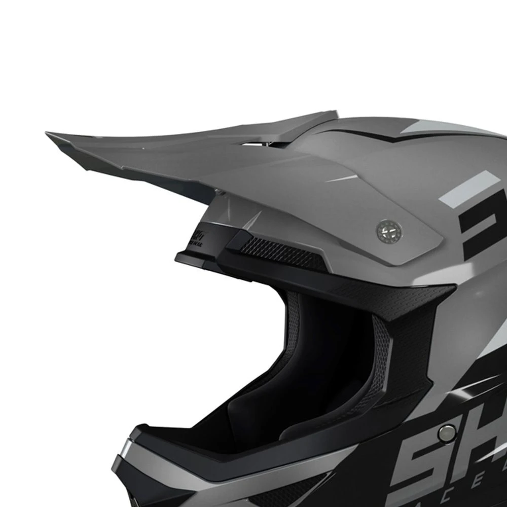 SHOT Peak Furious Chase Black Grey Glossy 2 SHOT Peak Furious Chase Black Grey Glossy - Afbeelding 2