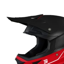 SHOT Peak Furious Raw 3.0 Black Red Matt -Motorfietsuitrusting Winkel shot peak furious raw 3 0 black red matt 1