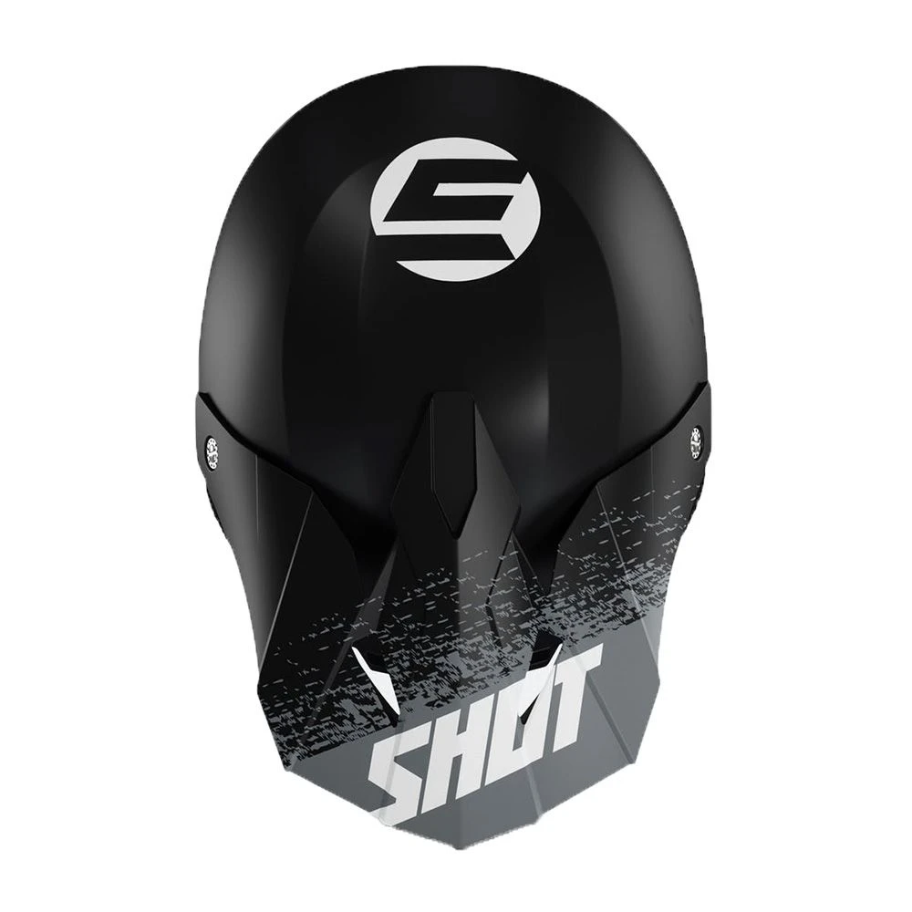 SHOT Peak Furious Roll Black Grey Matt 2 SHOT Peak Furious Roll Black Grey Matt - Afbeelding 2