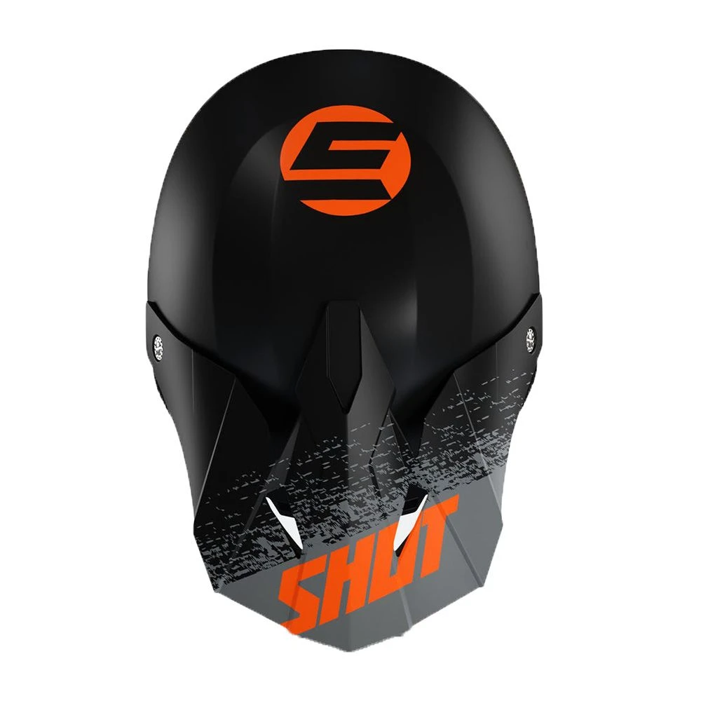 SHOT Peak Furious Roll Black Orange Matt 3 SHOT Peak Furious Roll Black Orange Matt - Afbeelding 3