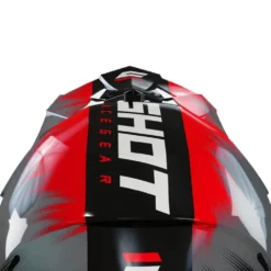 SHOT Peak Furious Versus Red Glossy -Motorfietsuitrusting Winkel shot peak furious versus red glossy 2