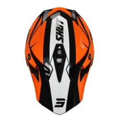 SHOT Peak Pulse Revenge Black Orange White Glossy