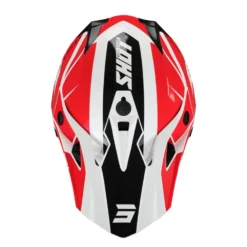 SHOT Peak Pulse Revenge White Red Black Glossy