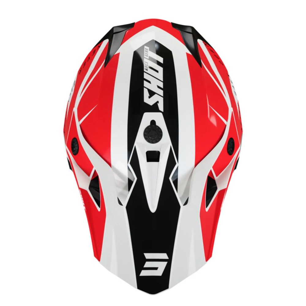 SHOT Peak Pulse Revenge White Red Black Glossy 1 SHOT Peak Pulse Revenge White Red Black Glossy
