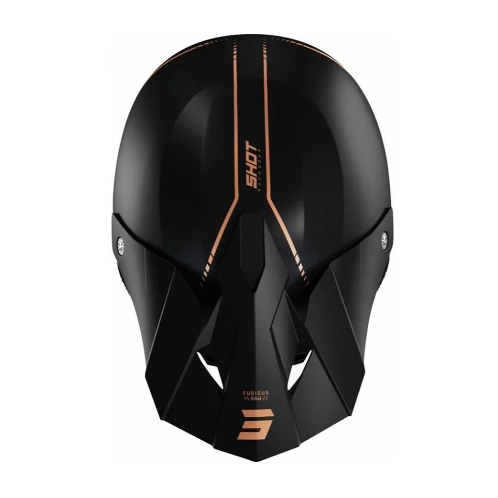 SHOT Peak Furious Raw 3.0 Black Bronze Matt 2 SHOT Peak Furious Raw 3.0 Black Bronze Matt - Afbeelding 2