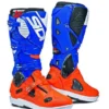 Sidi Crossfire 3 SRS Orange Fluo White Blue Limited