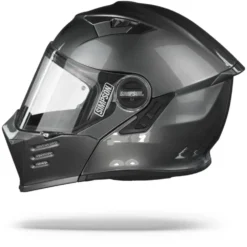 Simpson Darksome Gunmetal Systeemhelm -Motorfietsuitrusting Winkel simpson darksome gunmetal.10 1