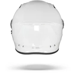 Simpson Darksome Solid Wit Systeemhelm