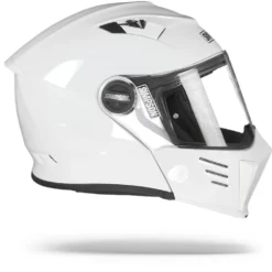 Simpson Darksome Solid Wit Systeemhelm -Motorfietsuitrusting Winkel simpson darksome white.29 1