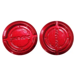 SMK Retro Jet Red Screw Visor