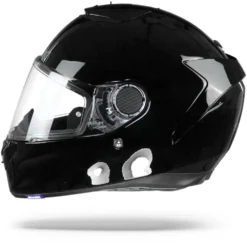 Shark Spartan 1.2 Blank BLK Zwart Integraalhelm -Motorfietsuitrusting Winkel spartan blank blk black.10 1