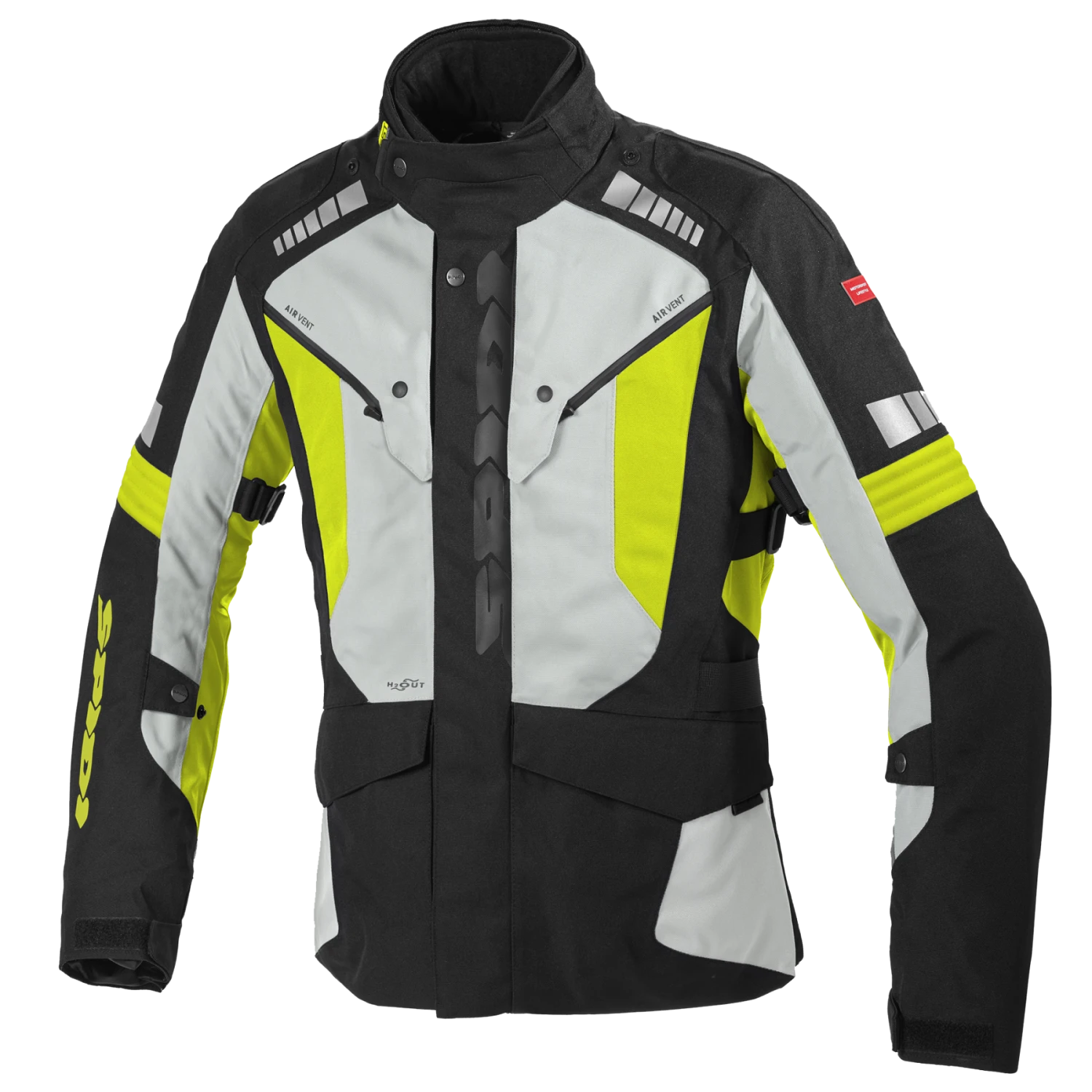 Spidi Outlander H2Out Geel Fluo 2 Spidi Outlander H2Out Geel Fluo - Afbeelding 2