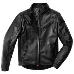 Spidi Premium Black Motorcycle Jacket -Motorfietsuitrusting Winkel spidi premium leather 3