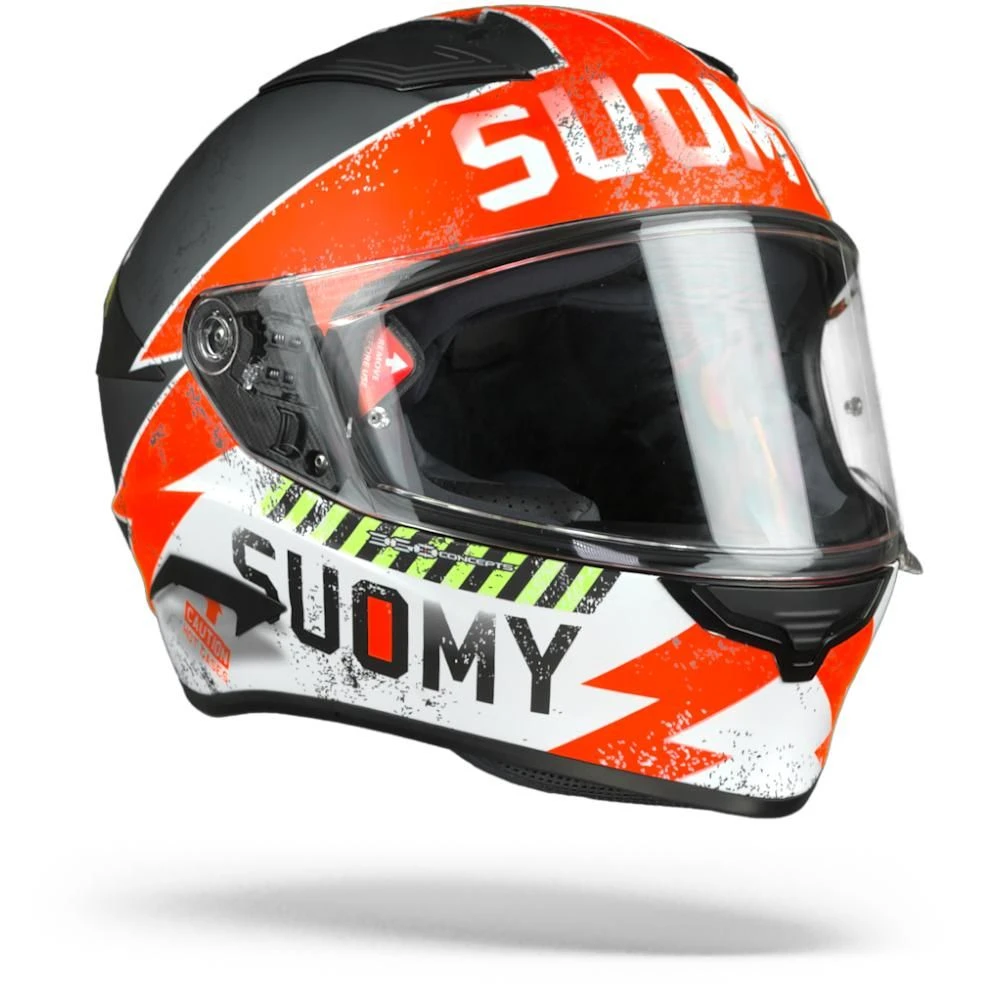 Suomy Speedstar Propeller Mat Antraciet Rood Integraalhelm 1 Suomy Speedstar Propeller Mat Antraciet Rood Integraalhelm