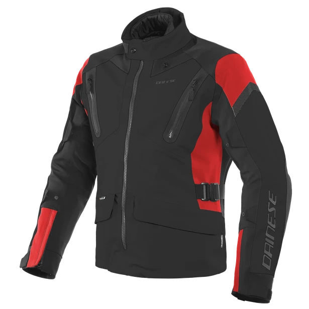Dainese Tonale D-Dry Black Lava Red Black Motorcycle Jacket 3 Dainese Tonale D-Dry Black Lava Red Black Motorcycle Jacket - Afbeelding 3