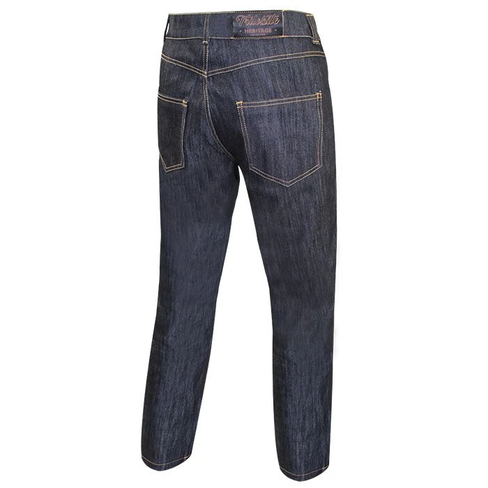 Trilobite 1860 Ton-Up Men Dark Blue Slim Fit Jeans Long 2 Trilobite 1860 Ton-Up Men Dark Blue Slim Fit Jeans Long - Afbeelding 2