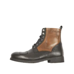 Helstons Travel Aniline Zwart Tan