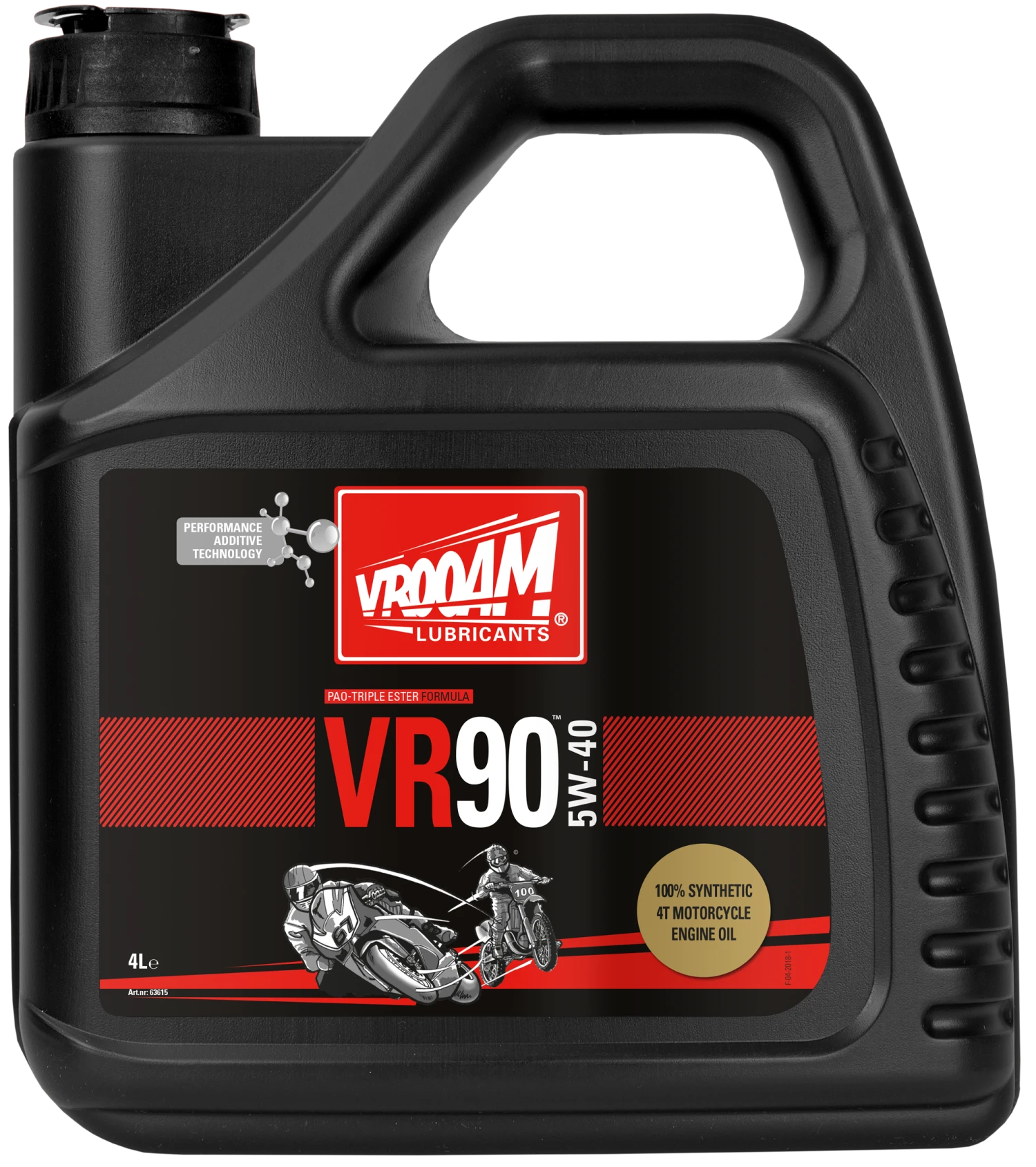 VROOAM VR90 ENGINE OIL 5W-40 4 L 1 VROOAM VR90 ENGINE OIL 5W-40 4 L