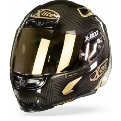 X-Lite X-803 RS Ultra Carbon Golden Edition 033 Integraalhelm 11 X-Lite X-803 RS Ultra Carbon Golden Edition 033 Integraalhelm -Motorfietsuitrusting Winkel x lite x 803 rs ultra carbon golden edition 033 frontpage