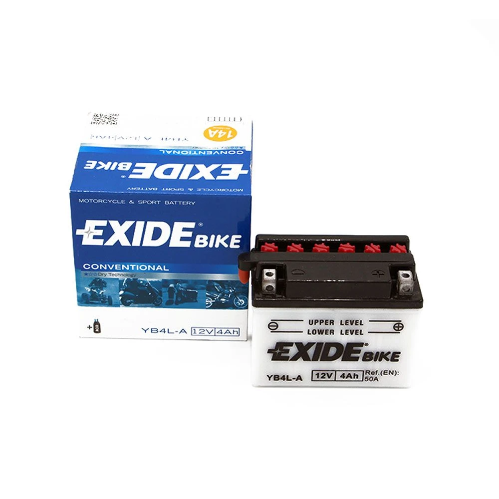 Exide EB4L-A Conventionele Motoraccu 1 Exide EB4L-A Conventionele Motoraccu